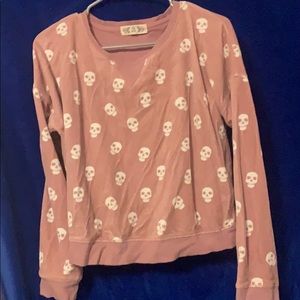 Soft and thin pink sweater